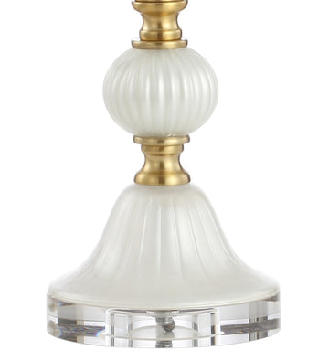 Maddie 30" Glass/Crystal LED Table Lamp - JONATHAN Y
